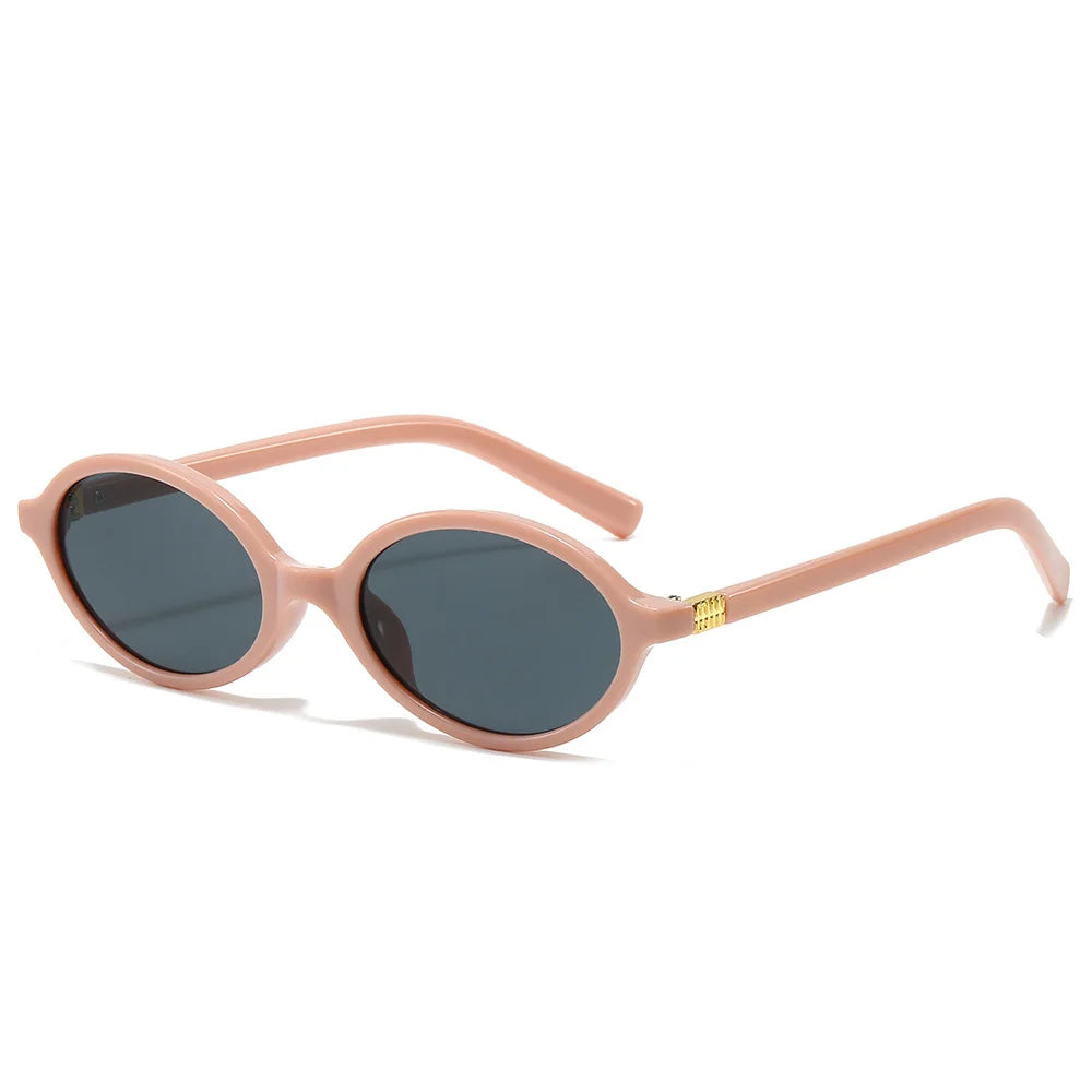 Arenvie | Vintage Oval Gradient Sunglasses