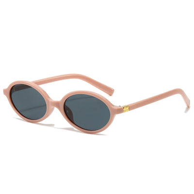 Arenvie | Vintage Oval Gradient Sunglasses