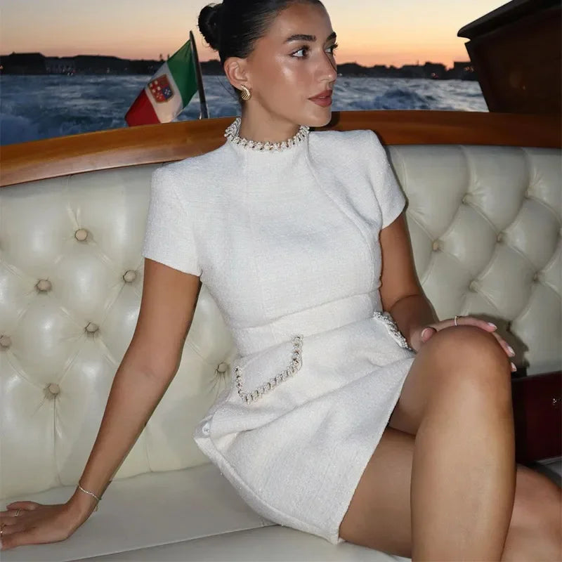 Arenve | Alura Tweed Luxe Mini Dress